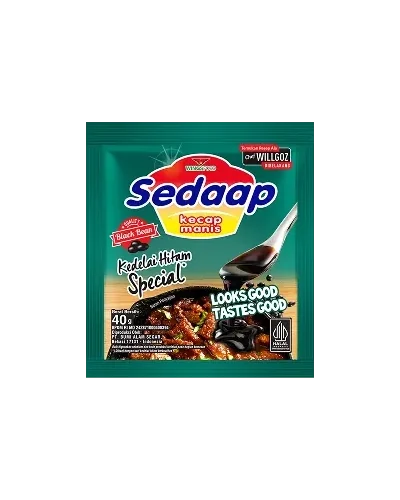Kecap Sedaap Kedelai Hitam Special 40g